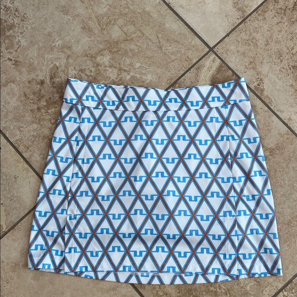 J. Lindeberg Geometric Pattern Sleeveless Top and Skirt M - Picture 8 of 13